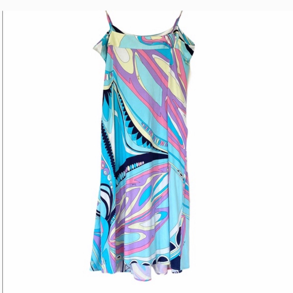 Stunning Emilio Pucci Silk Sundress IT 44/ US 10 - Picture 3 of 7